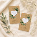 Wildflower Wedding Favours | Plantable Seed Paper Hearts