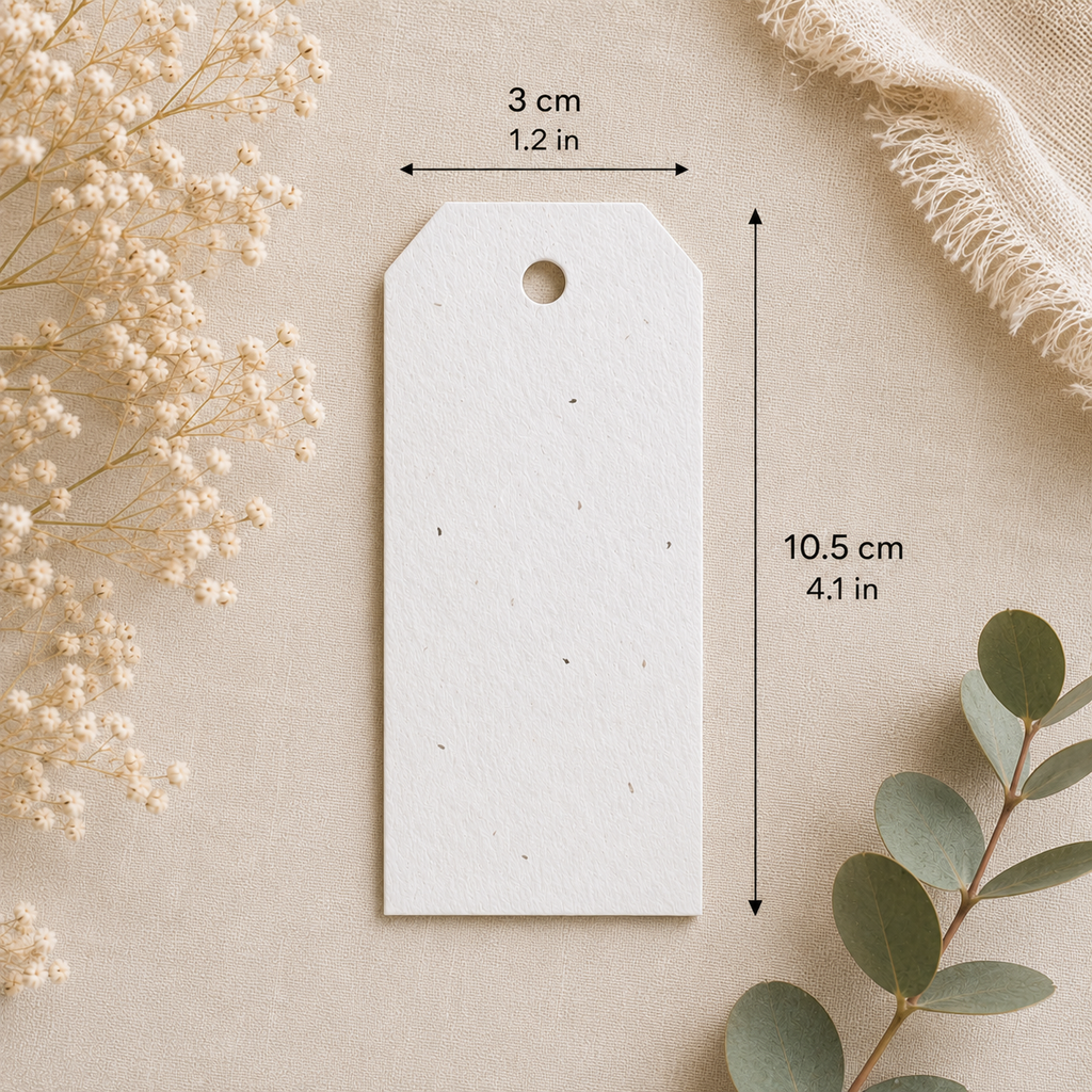 Plantable Seed Paper Gift Tags