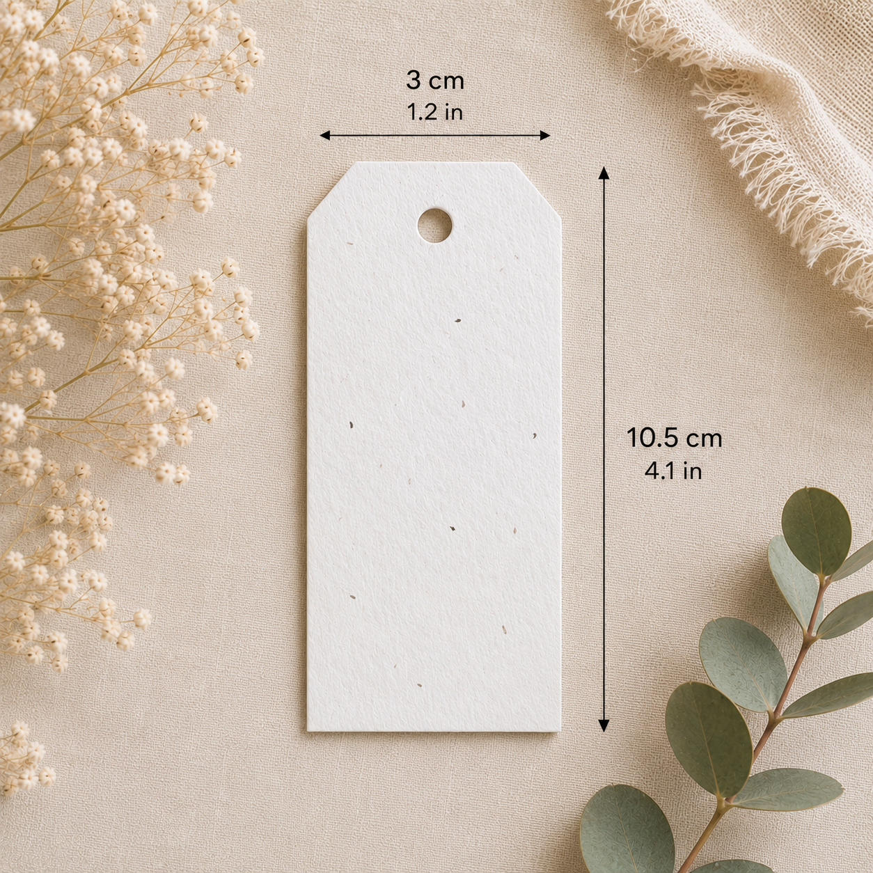 Plantable Seed Paper Gift Tags