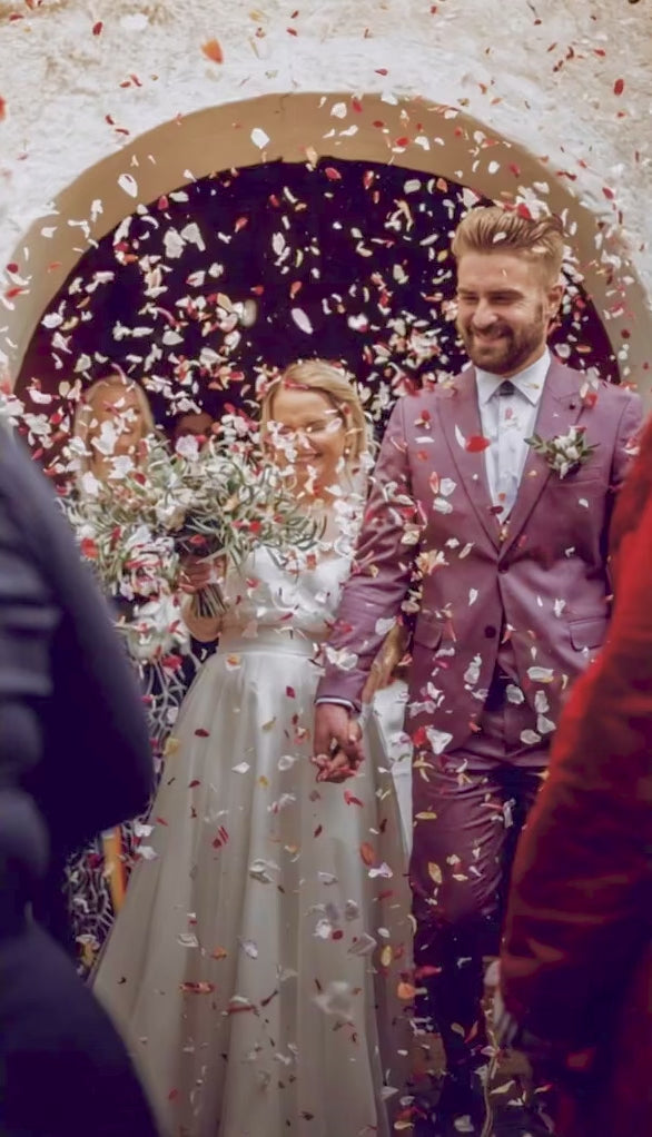 Personalised Confetti Bags | Custom Glassine Wedding Favour Bags